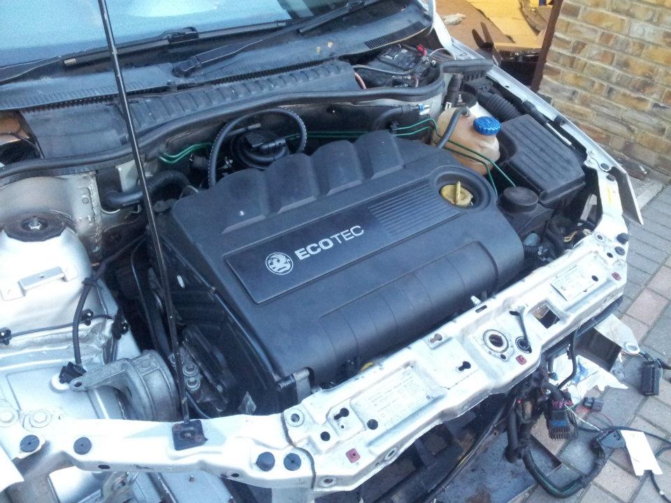 Vectra c radiator removal