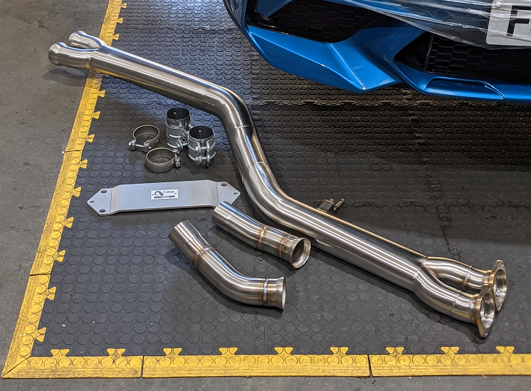 Active Autowerke AA BMW M2 Competition Single Mid-Pipe Exhaust (GPF