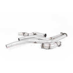 Milltek BMW M2 Competition Catless Downpipes with GPF Delete Pipe - Cat Option SSXBM1094