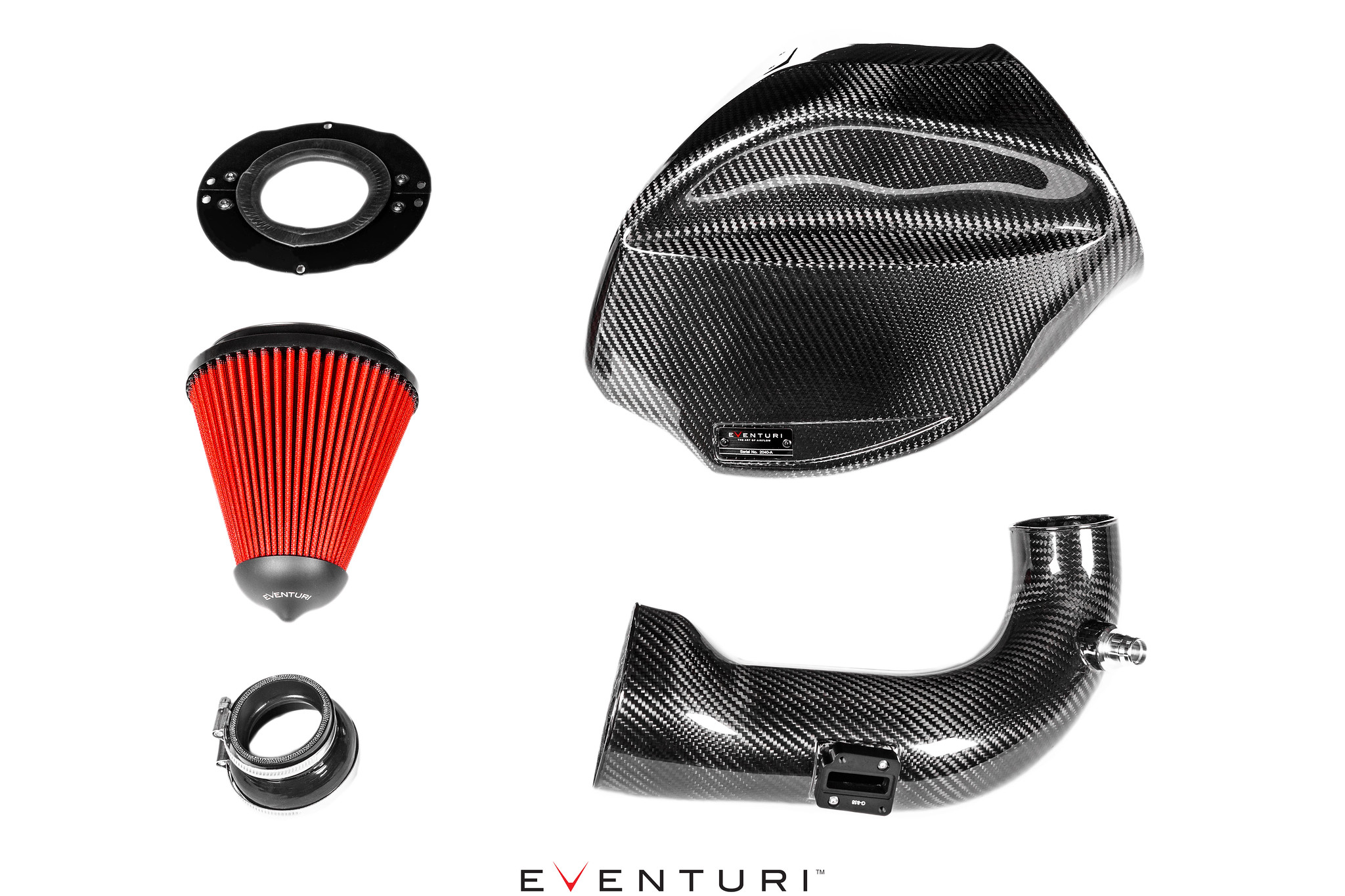 Eventuri Gloss Carbon Intake Kit for BMW 340i 440i B58 G2x - Image 2