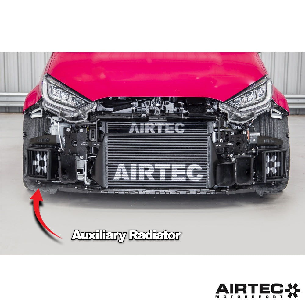 Airtec Motorsport Auxilliary Radiator for Toyota Yaris GR ATRADYGR2