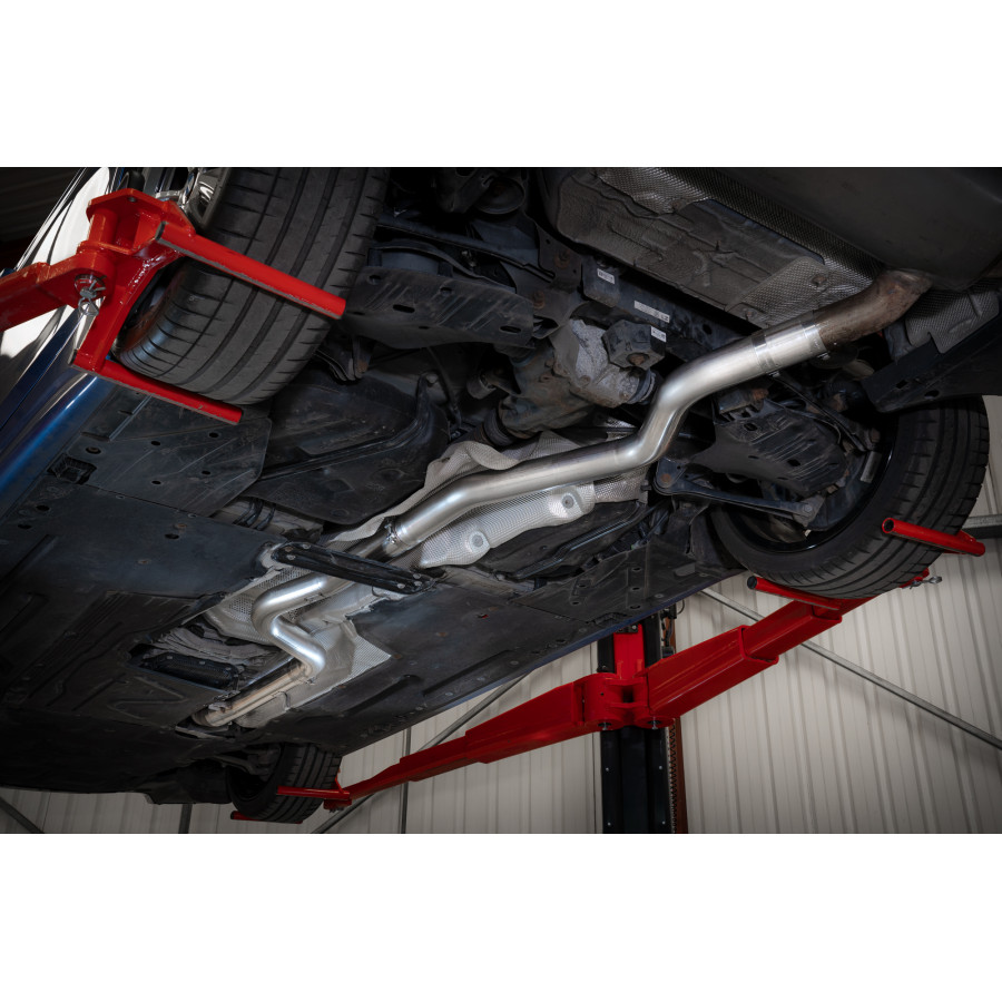 Scorpion Resonator Delete Mid Pipe for BMW F3x 340i SBMP094 - Image 3