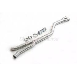 SLN Performance Single Mid Pipe for BMW S58 X3M F97 X4M F98