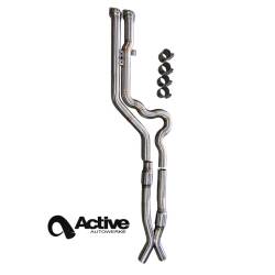 Active Autowerke AA BMW X3M X4M F97 F98 S58 Equal Length Mid-Pipe Exhaust GEN 2