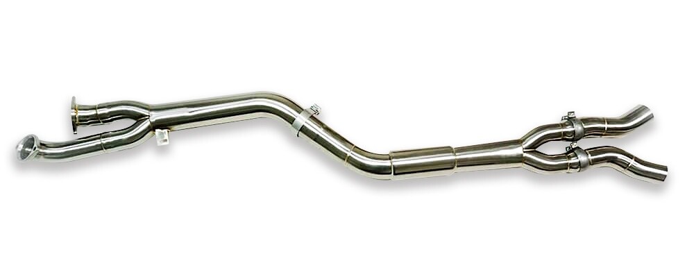 SLN Performance Resonated Single Mid Pipe for BMW S58 M3 M4 G8x X3M X4M - Image 3