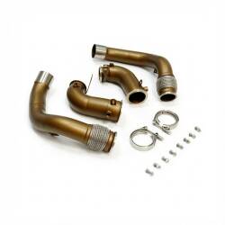 SLN Ceramic Coated Decat Downpipes for BMW M5 F90 F91 F92 F93 M8 Pre-LCI